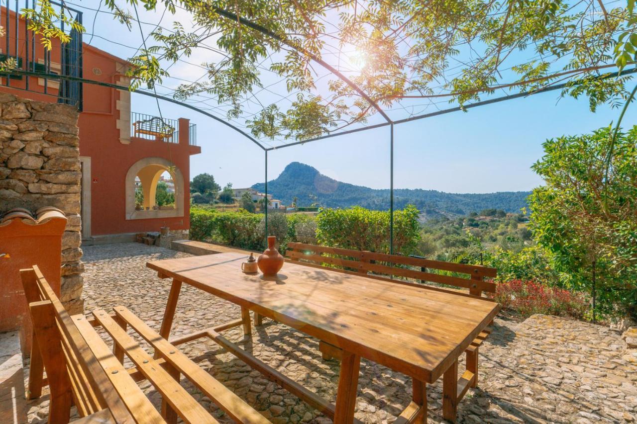 Wunderschoene Ruhige Finca Mit Pool In Galilea กาลิเลีย ภายนอก รูปภาพ