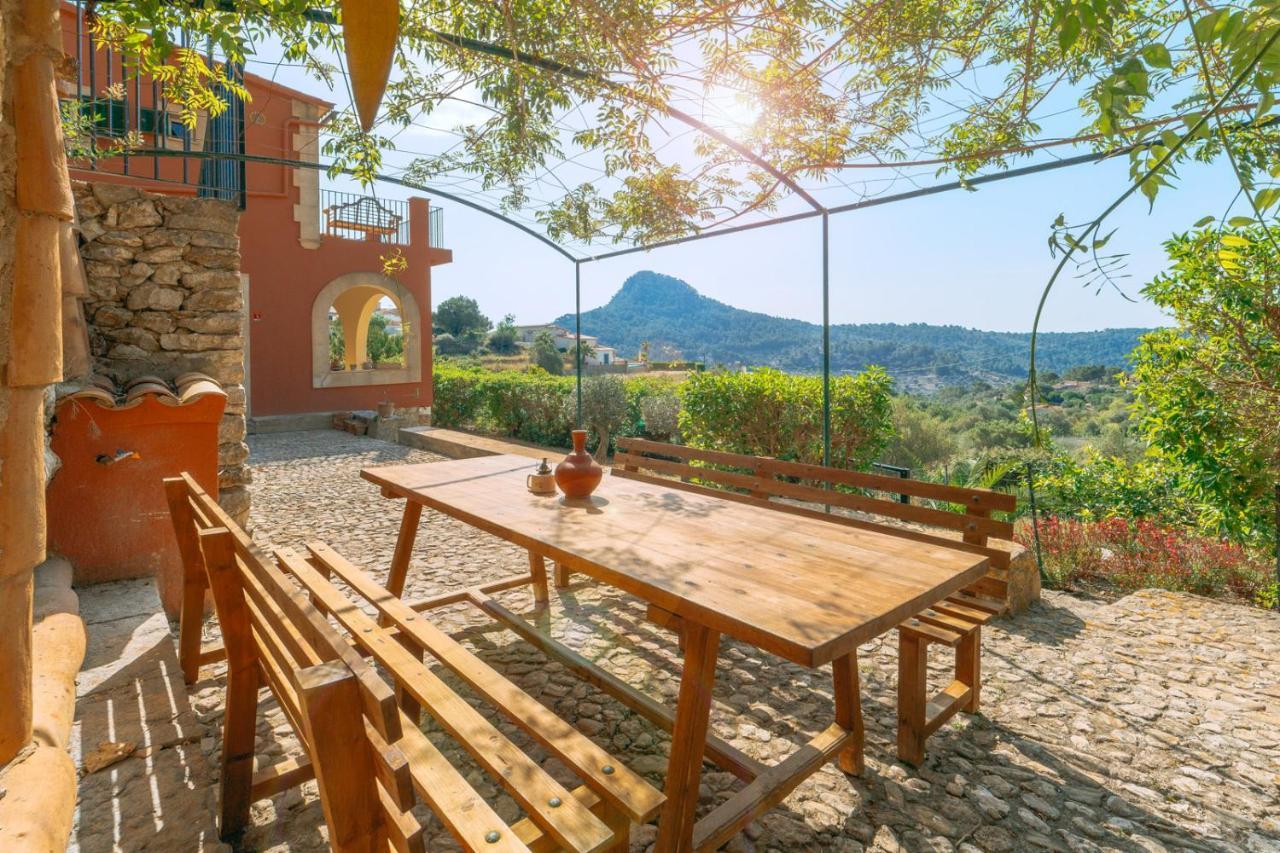 Wunderschoene Ruhige Finca Mit Pool In Galilea กาลิเลีย ภายนอก รูปภาพ